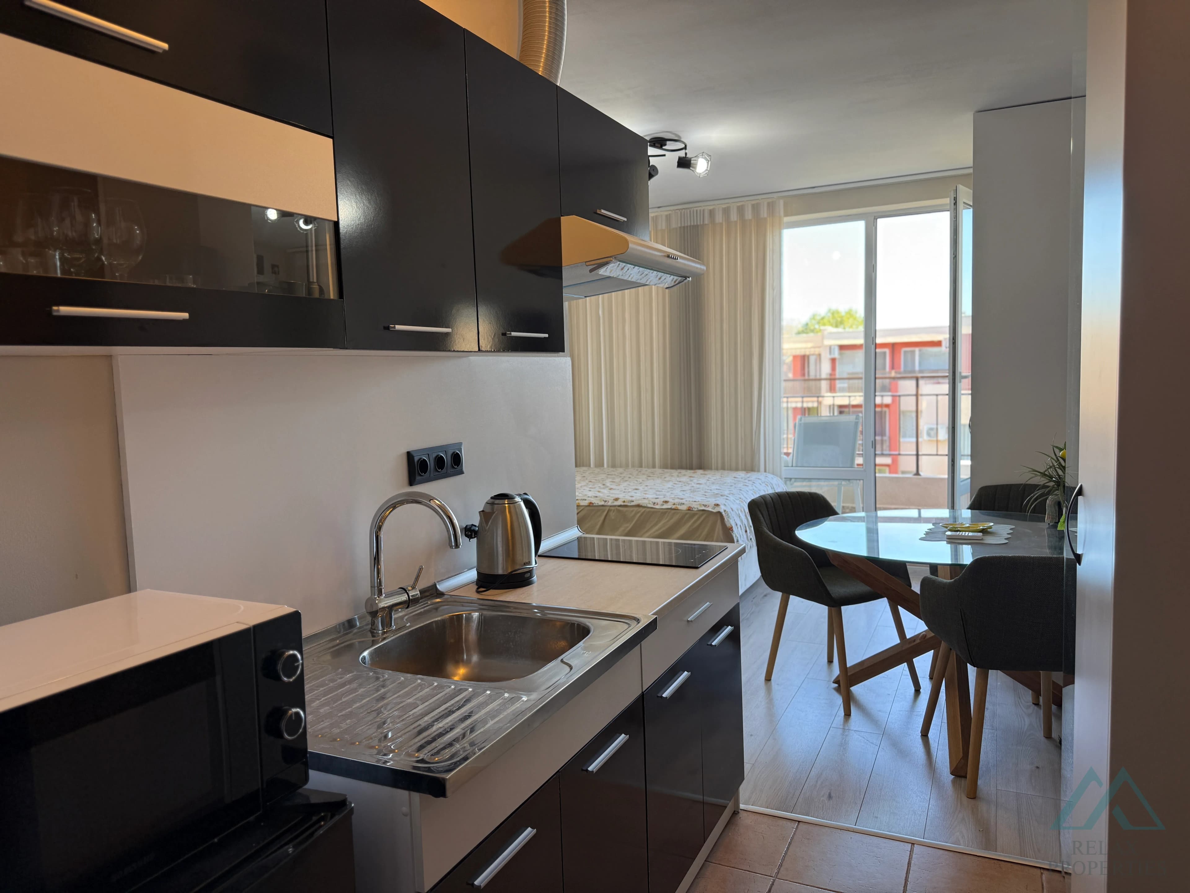 Nádherný apartmán v Holiday Fort Club, 700 m od moře, Slunečné pobřeží - foto 7