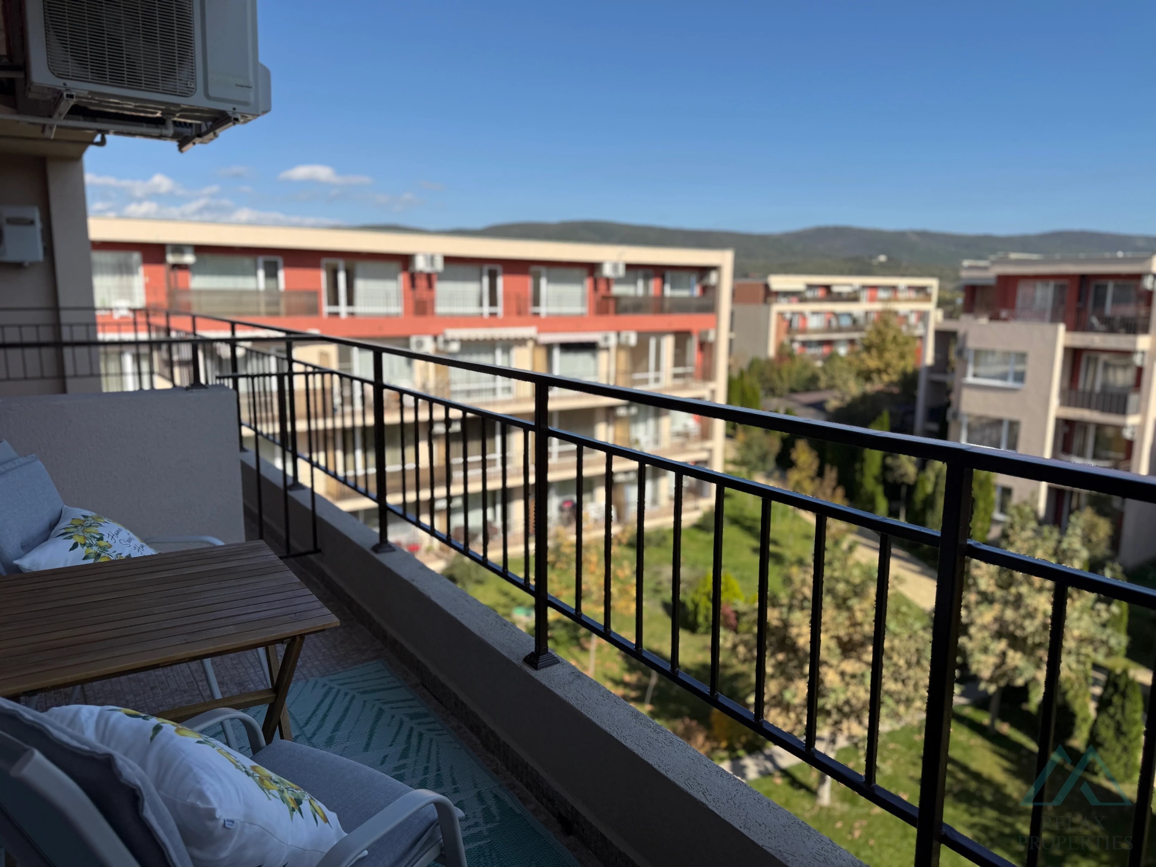 Nádherný apartmán v Holiday Fort Club, 700 m od moře, Slunečné pobřeží - foto 13