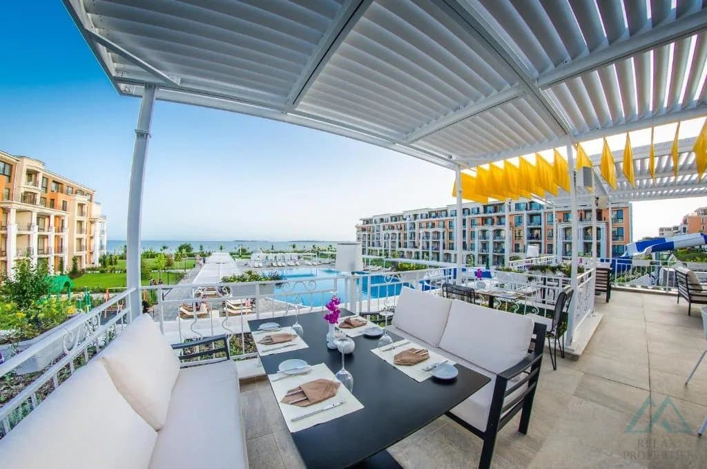 První řádek! Apartmán v Premier Fort beach, Sveti Vlas - foto 12