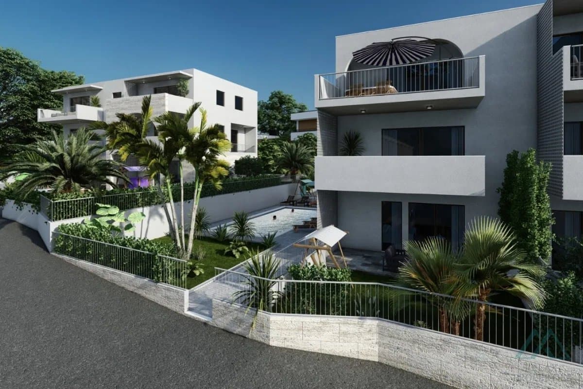 Moderní apartmán 2+kk v novostavbě s výhledem na moře, ostrov Čiovo - foto 1