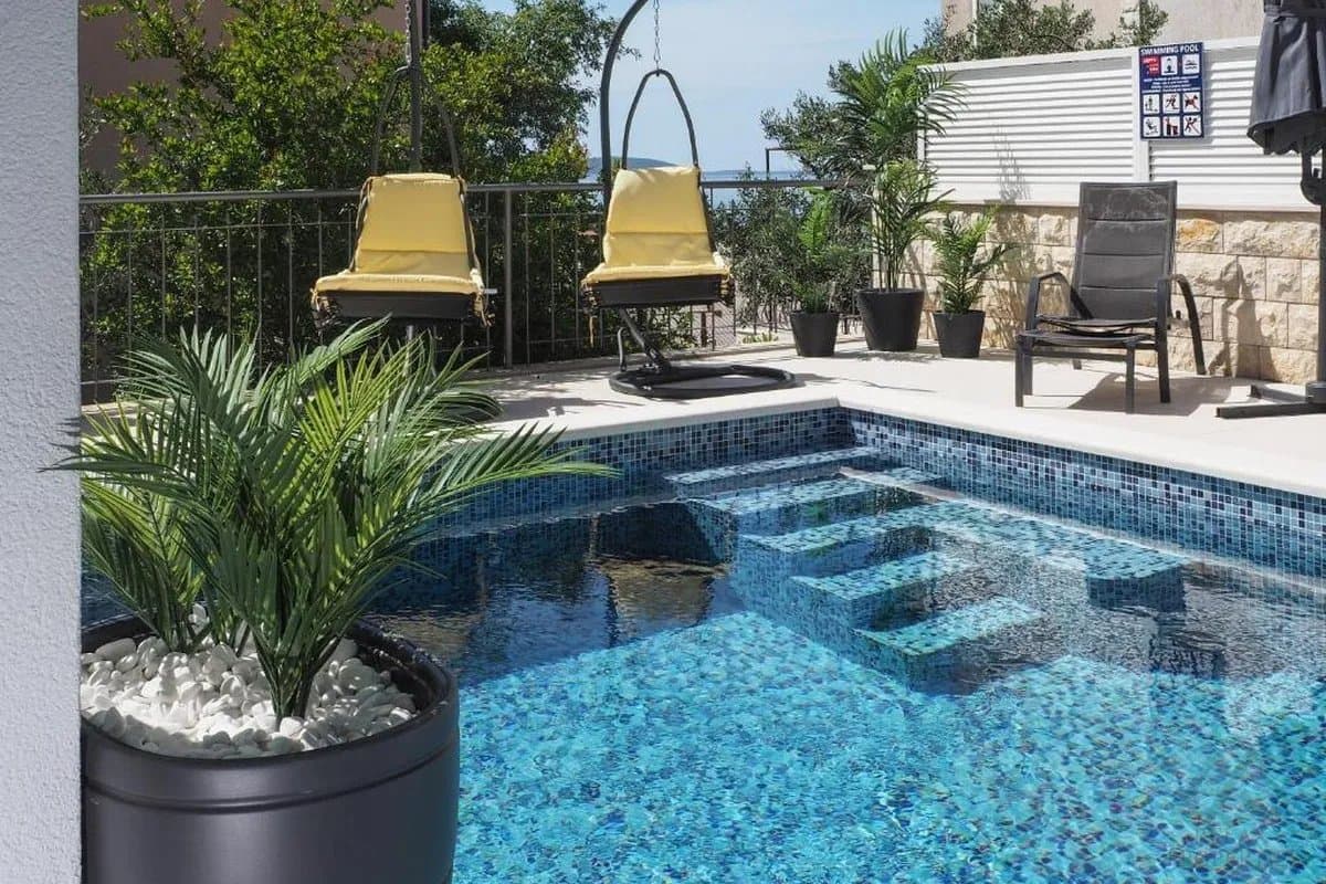 Apartmánový dům s panoramatickým výhledem na moře, ostrov Čiovo - Dalmácie - foto 15