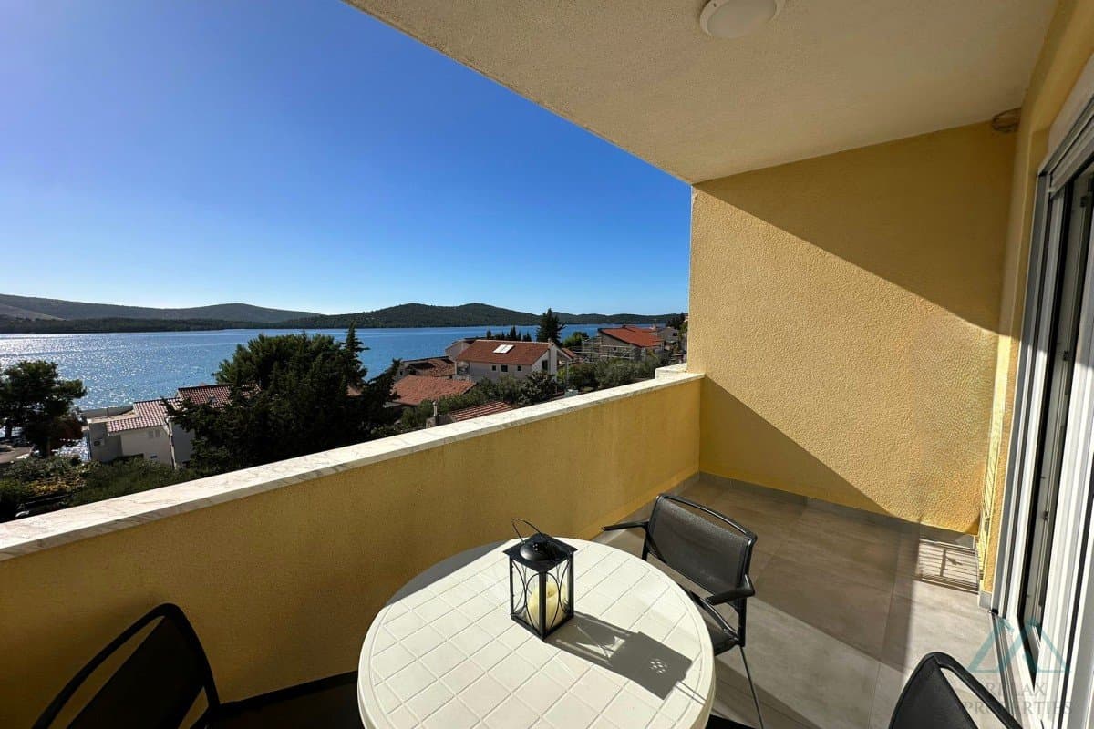 apartmán 3+kk s otevřeným výhledem na moře, Sibenik - Dalmácie - foto 3
