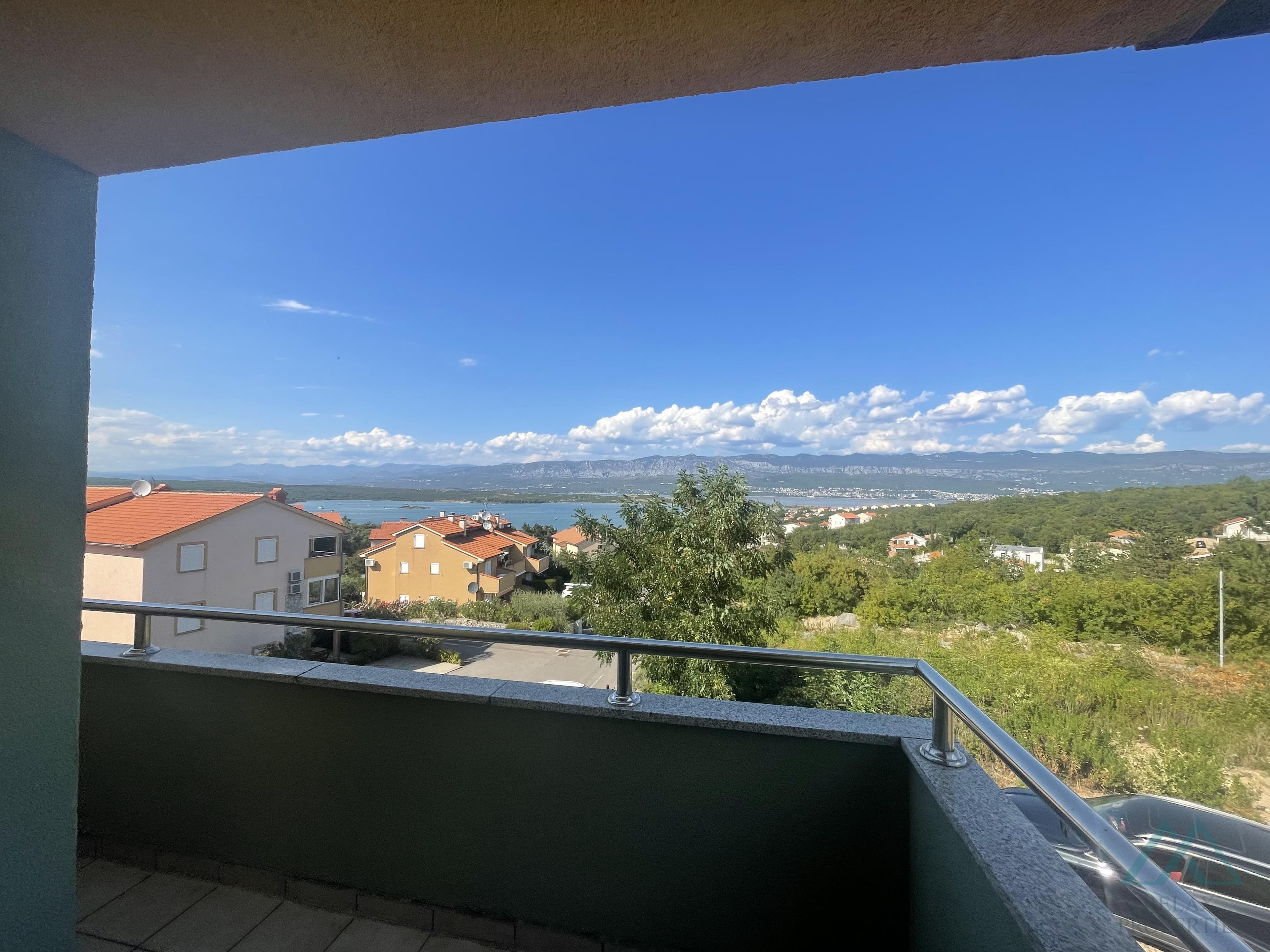 Apartmán s výhledem na moře v blízkosti pláže, ostrov Krk - Soline - foto 1