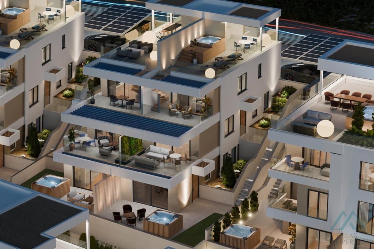 Moderní studio s terasou u moře - Čiovo, Dalmácie, jen 110 m od pláže - foto 1
