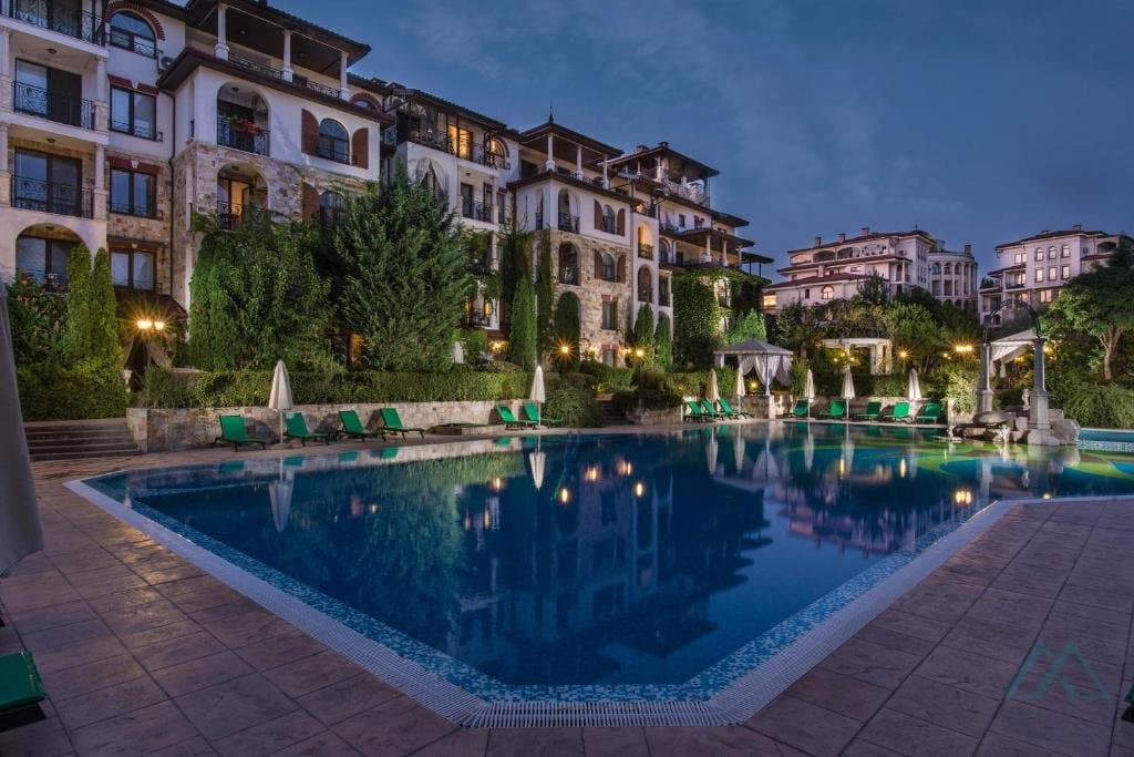 Luxusní studio 62 m² - Poseidon VIP Residence, Nesebar, Bulharsko, 350 m od moře - foto 3