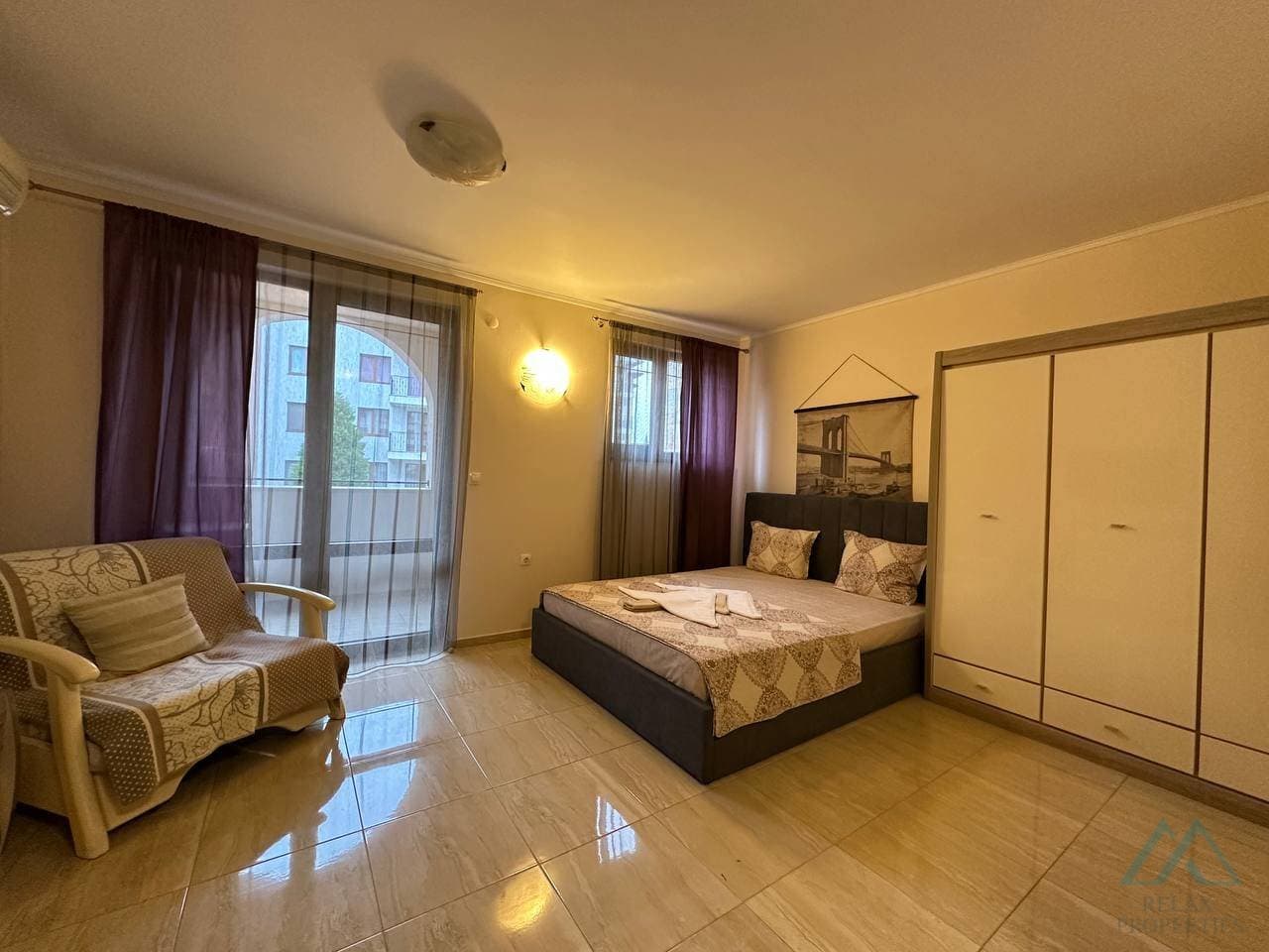 Luxusní studio 62 m² - Poseidon VIP Residence, Nesebar, Bulharsko, 350 m od moře - foto 16