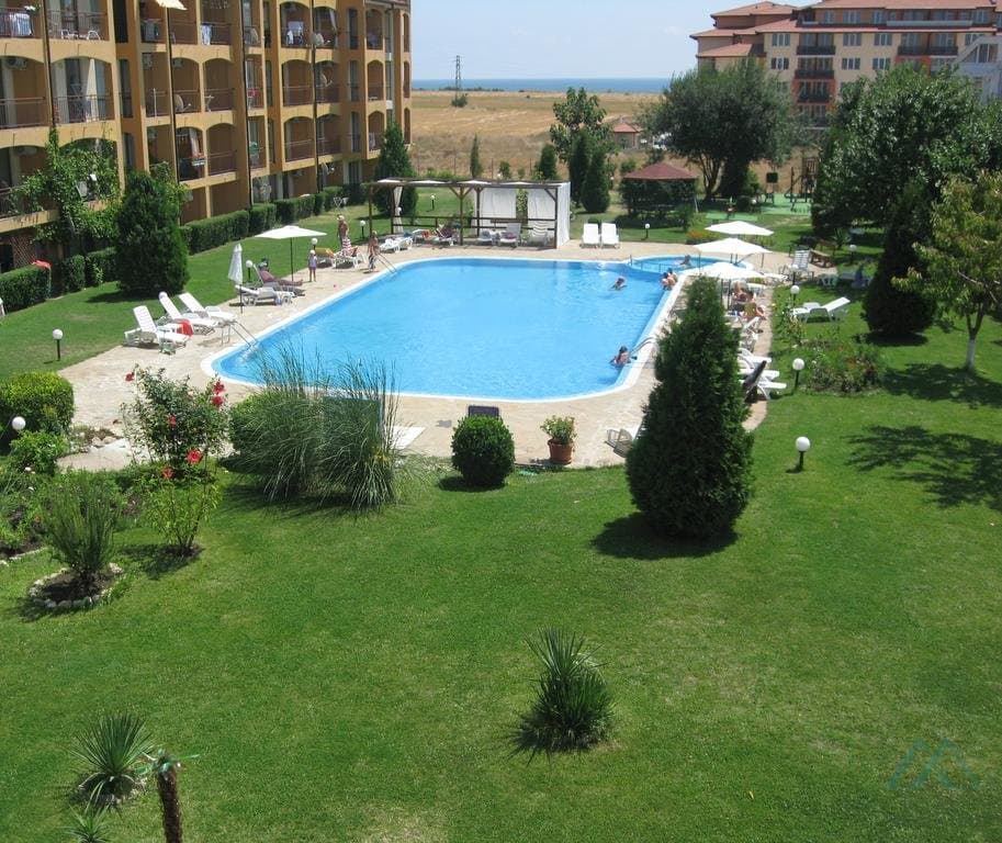 Apartmán 2+kk a výhledem na bazén - Chateau Aheloy 1, Aheloy, 500 m od pláže - foto 3