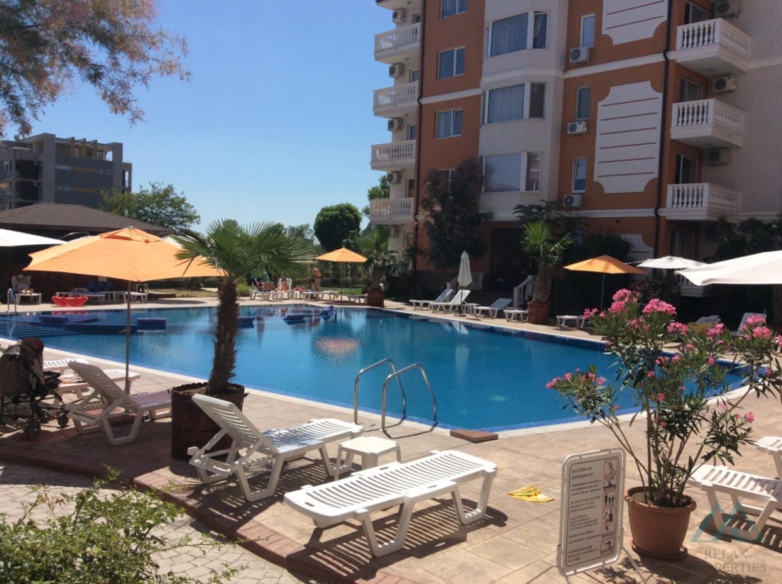apartmán 2+kk v Sea Diamond, Slunečné pobřeží, 530 m od pláže Cacao - foto 2