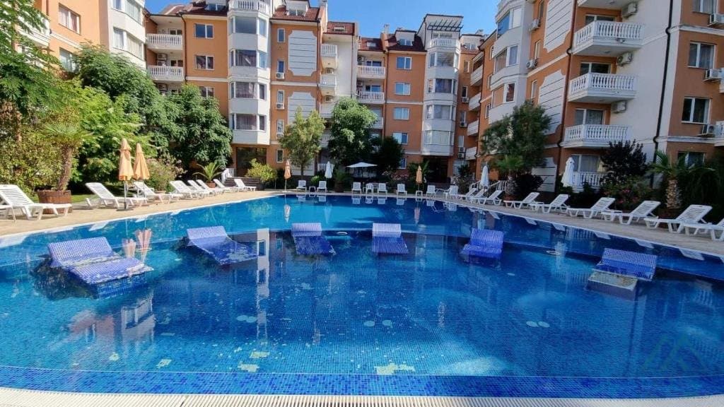apartmán 2+kk v Sea Diamond, Slunečné pobřeží, 530 m od pláže Cacao - foto 4