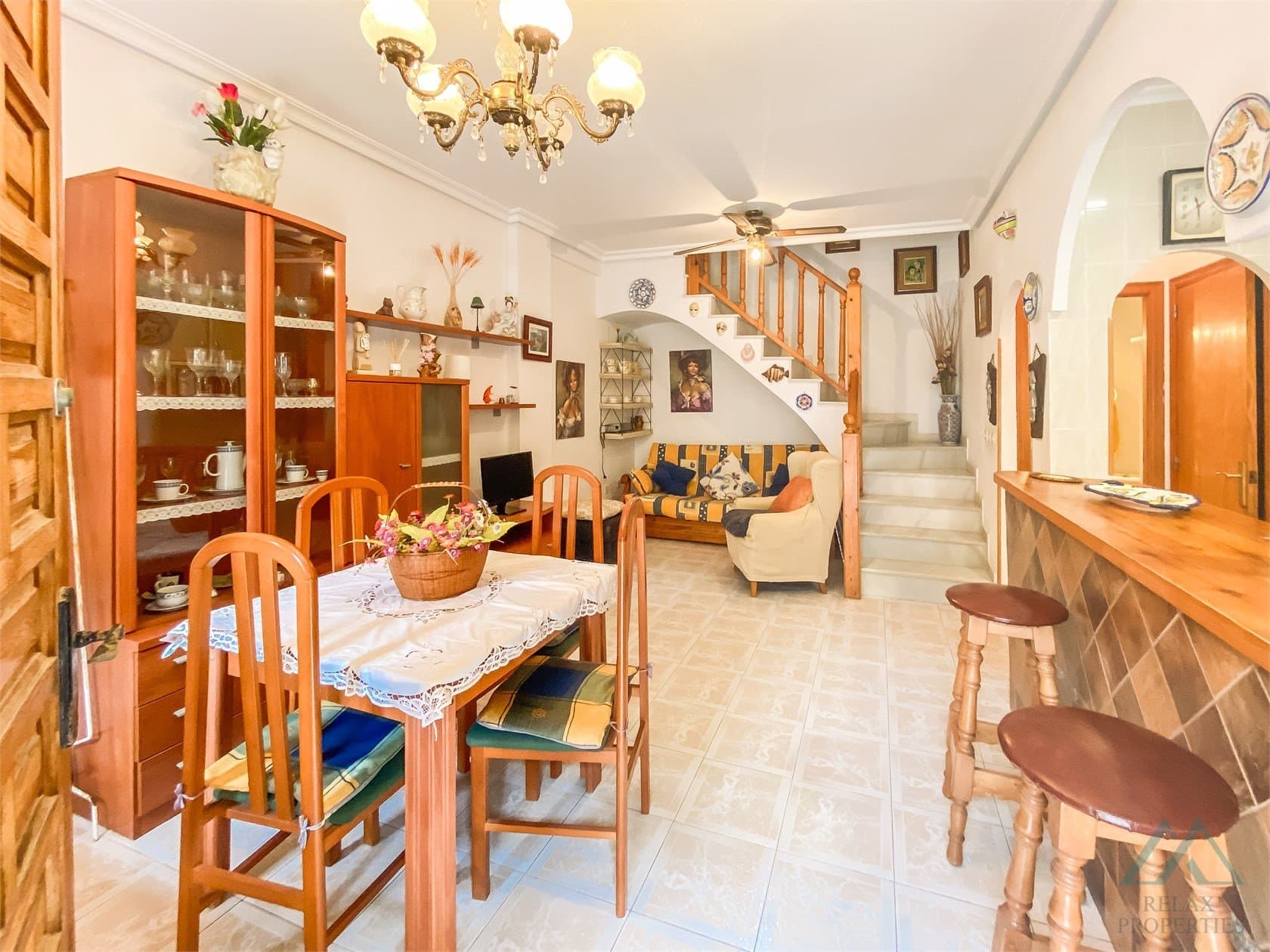 Radový dům v La Mata - 300 m od pláže, 2 ložnice, společný bazén - foto 4