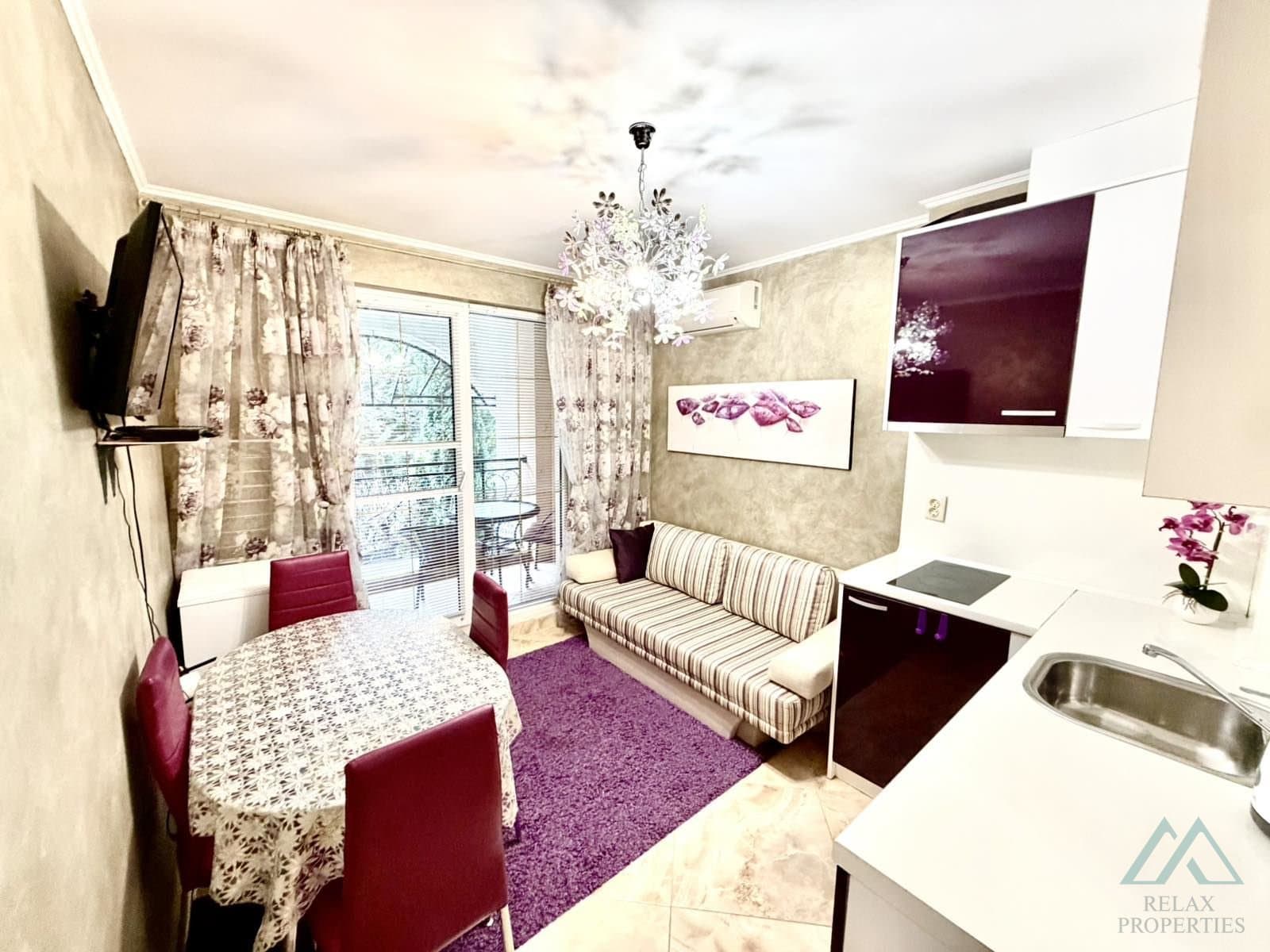 Luxusní apartmán 2+kk s garážovým stáním, Venera Palace, 350 m od moře, Slunečné pobřeží - foto 4