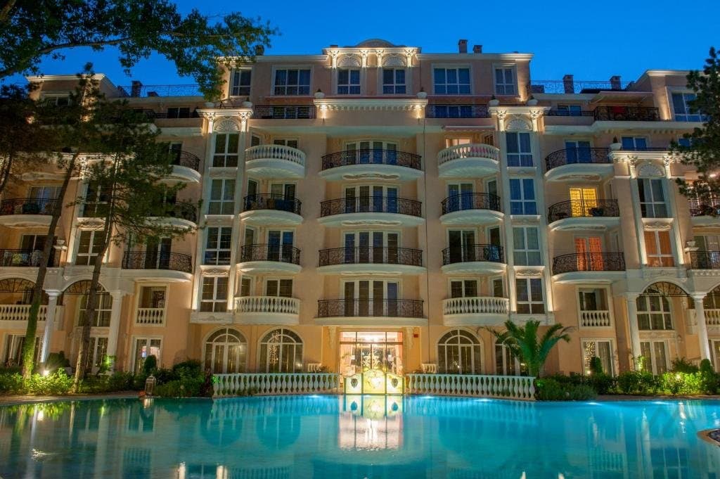 Luxusní apartmán 2+kk s garážovým stáním, Venera Palace, 350 m od moře, Slunečné pobřeží - foto 25