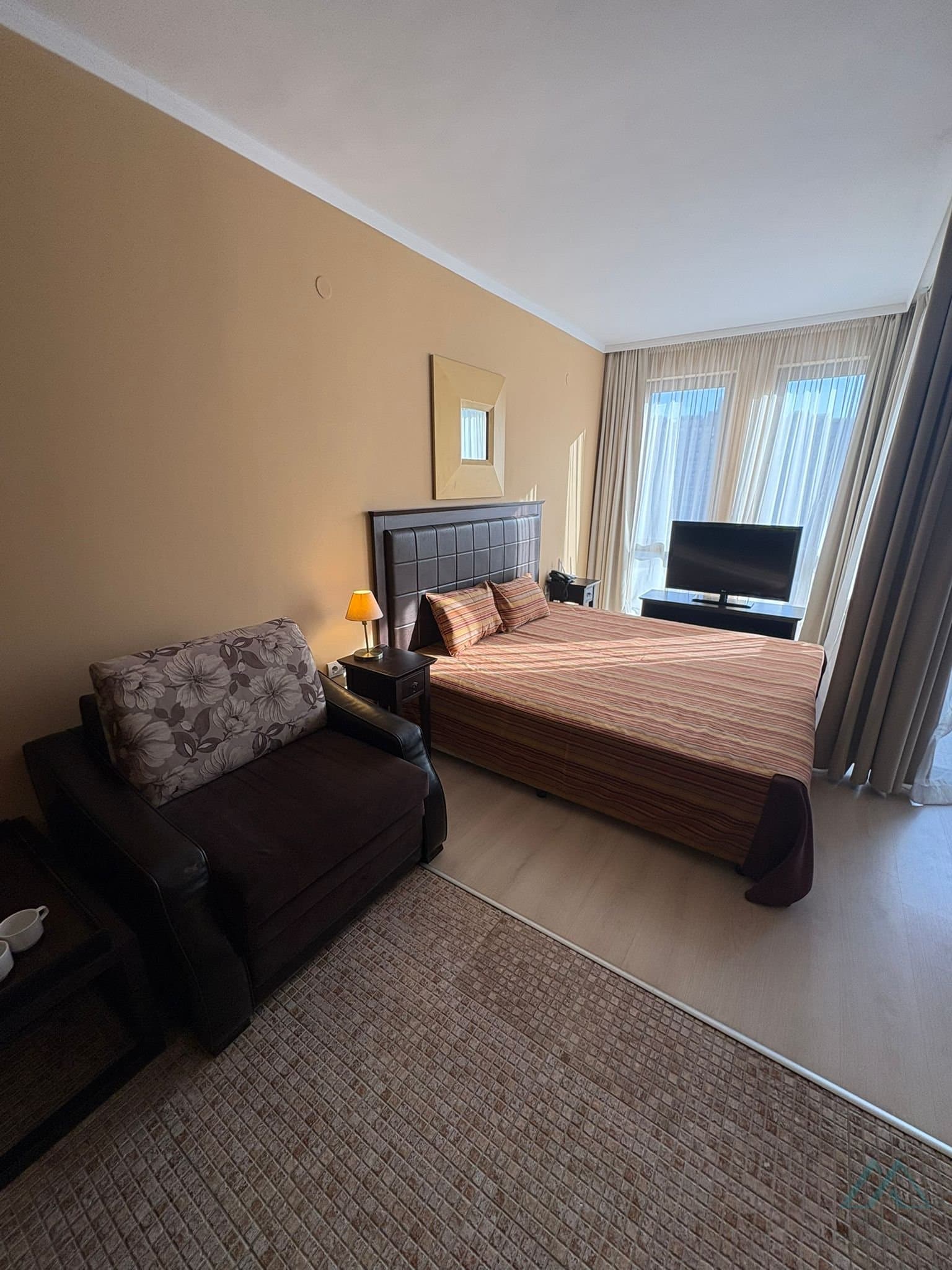 Studio apartmán v 5* Barcelo Royal Beach, první linie u moře, Slunečné pobřeží - foto 5
