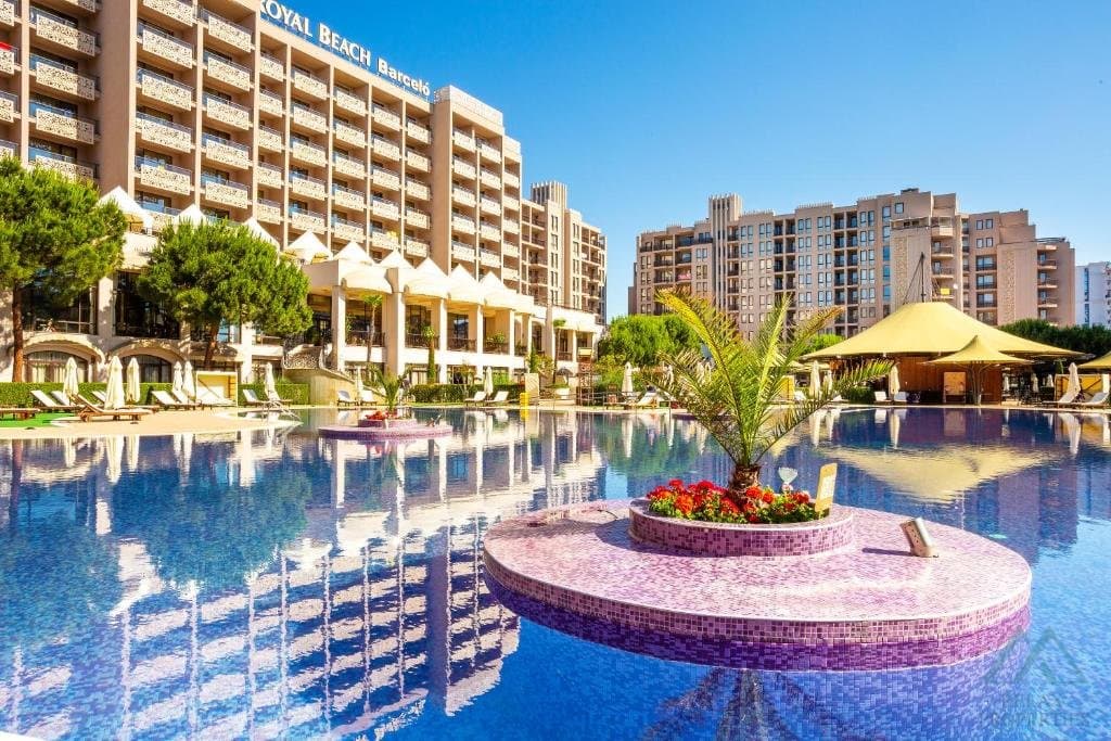 Studio apartmán v 5* Barcelo Royal Beach, první linie u moře, Slunečné pobřeží - foto 17