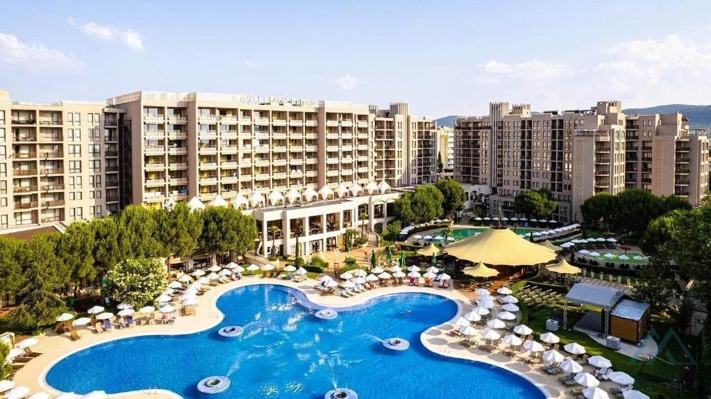 Studio apartmán v 5* Barcelo Royal Beach, první linie u moře, Slunečné pobřeží - foto 23