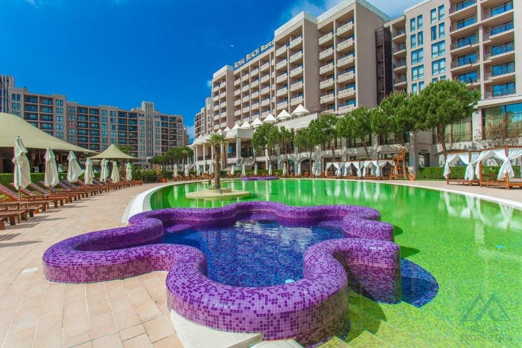 Studio apartmán v 5* Barcelo Royal Beach, první linie u moře, Slunečné pobřeží - foto 25