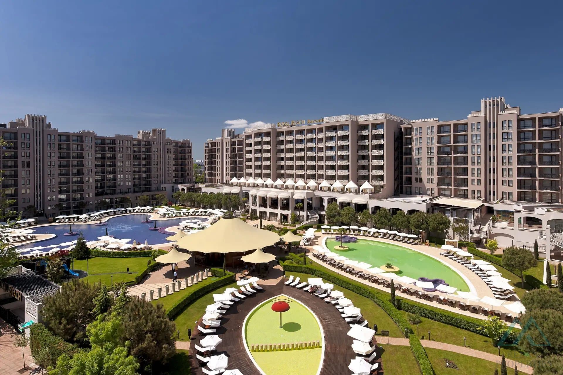 Studio apartmán v 5* Barcelo Royal Beach, první linie u moře, Slunečné pobřeží - foto 26