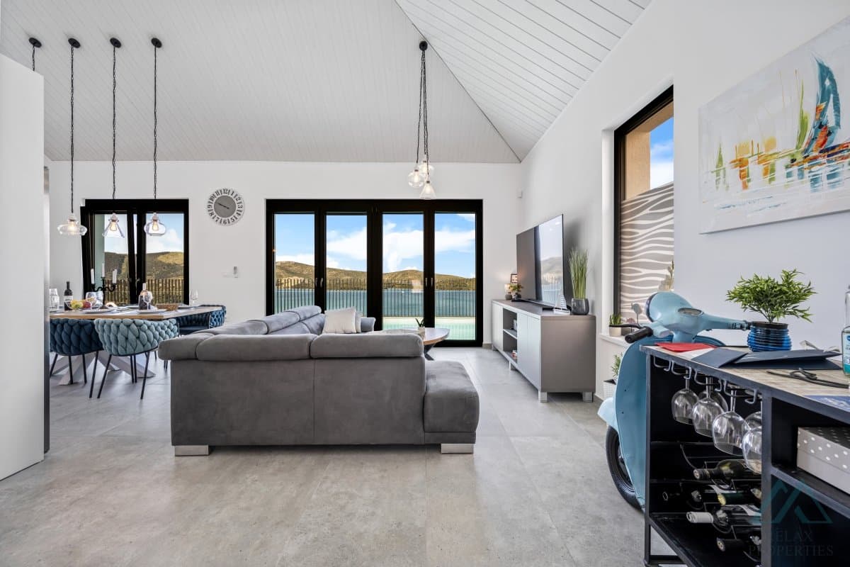 Luxusní moderní vila s bazénem a výhledem na moře - Primošten, Chorvatsko - foto 5