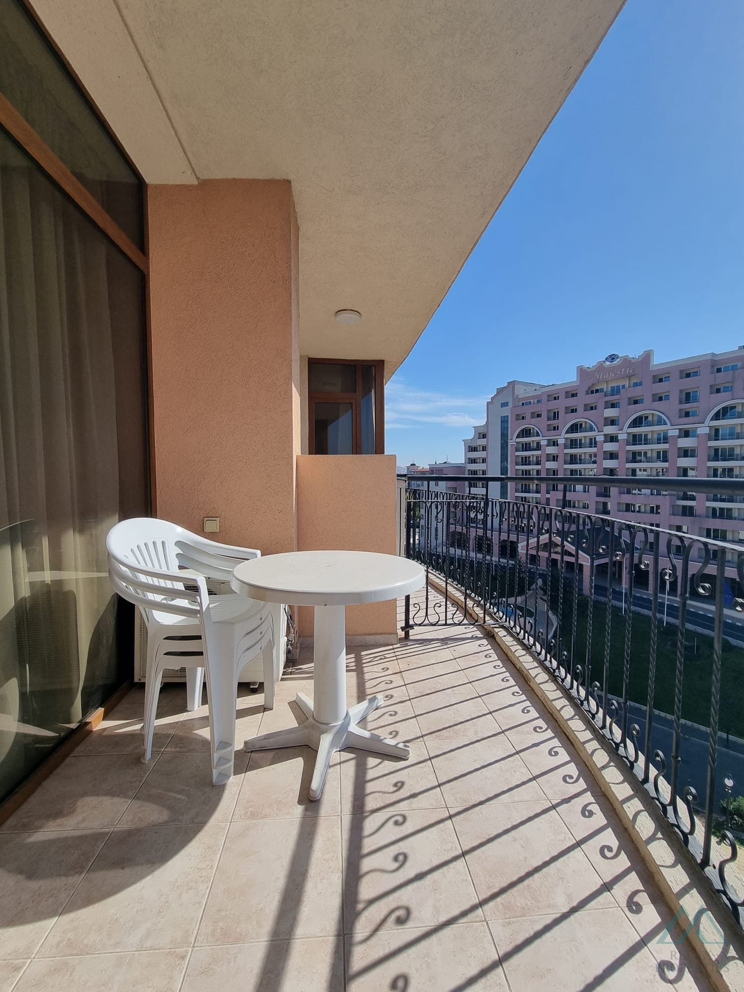 apartmán 2+kk s výhledem na bazén, 200 m od pláže - Poseidon, Slunečné pobřeží - foto 3