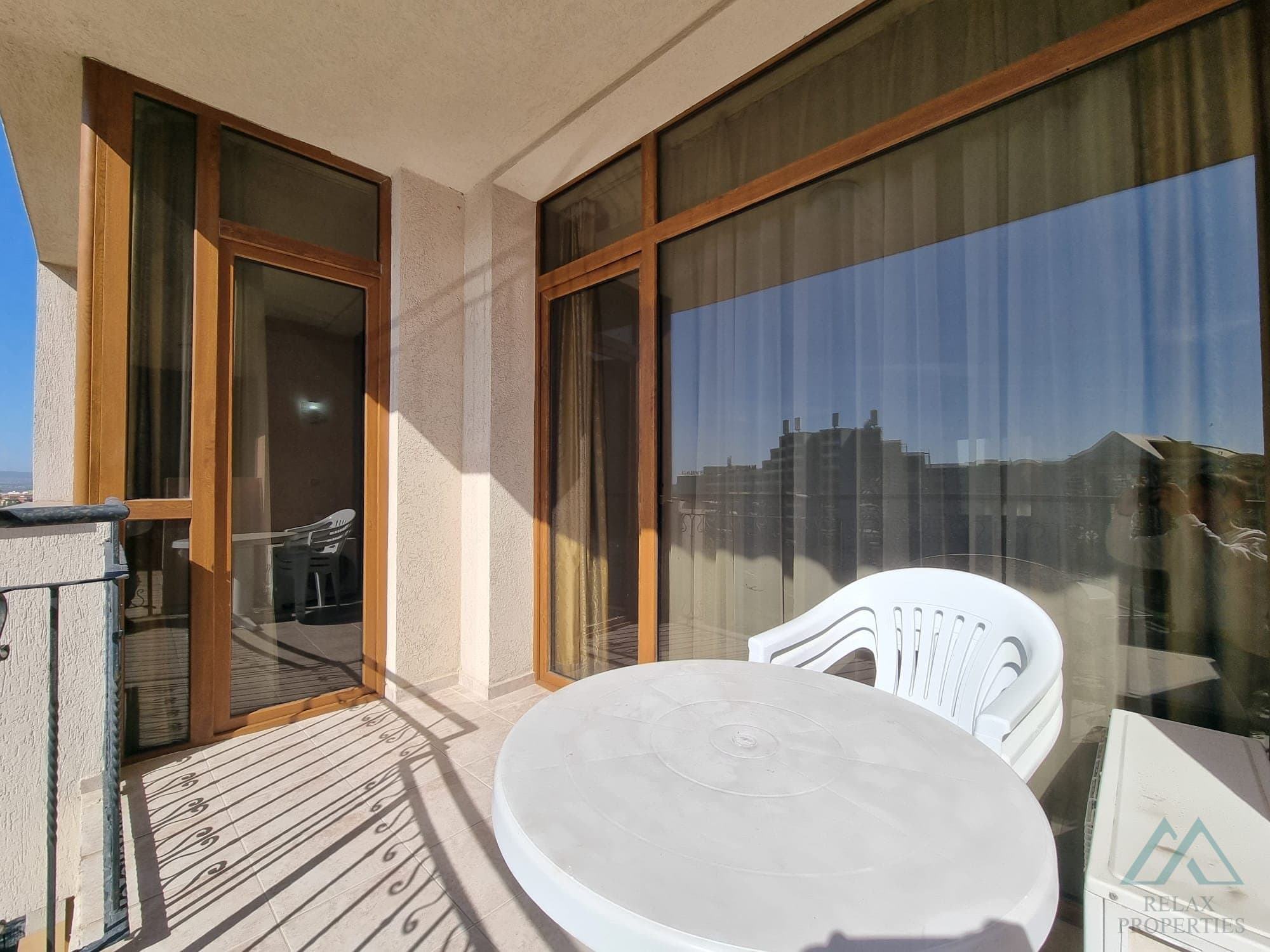 apartmán 2+kk s výhledem na bazén, 200 m od pláže - Poseidon, Slunečné pobřeží - foto 2