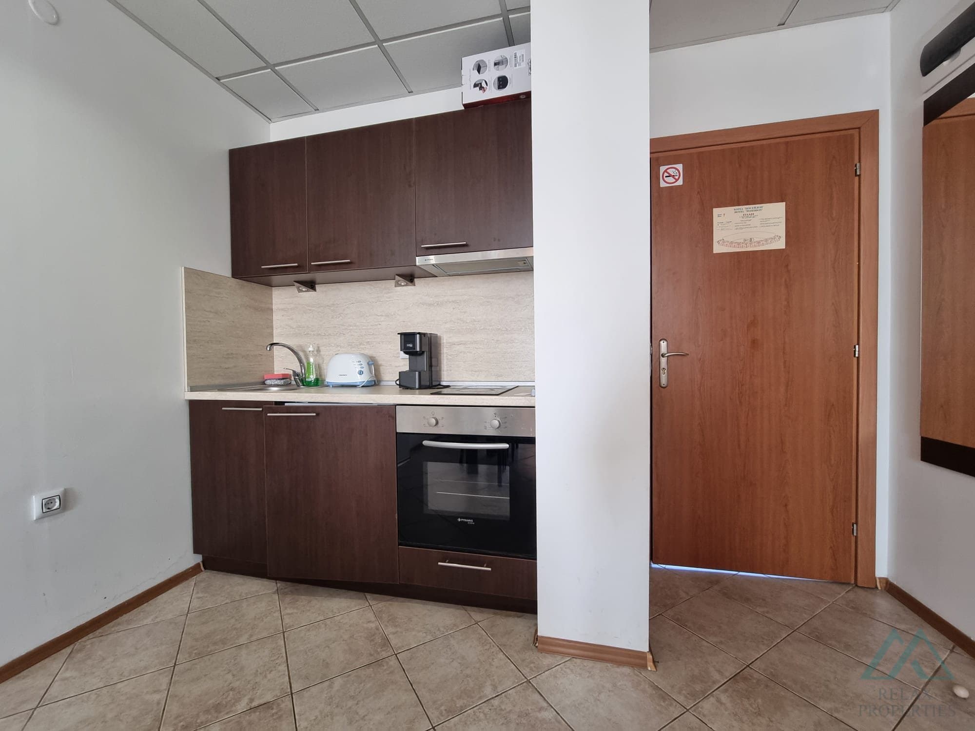 apartmán 2+kk s výhledem na bazén, 200 m od pláže - Poseidon, Slunečné pobřeží - foto 6