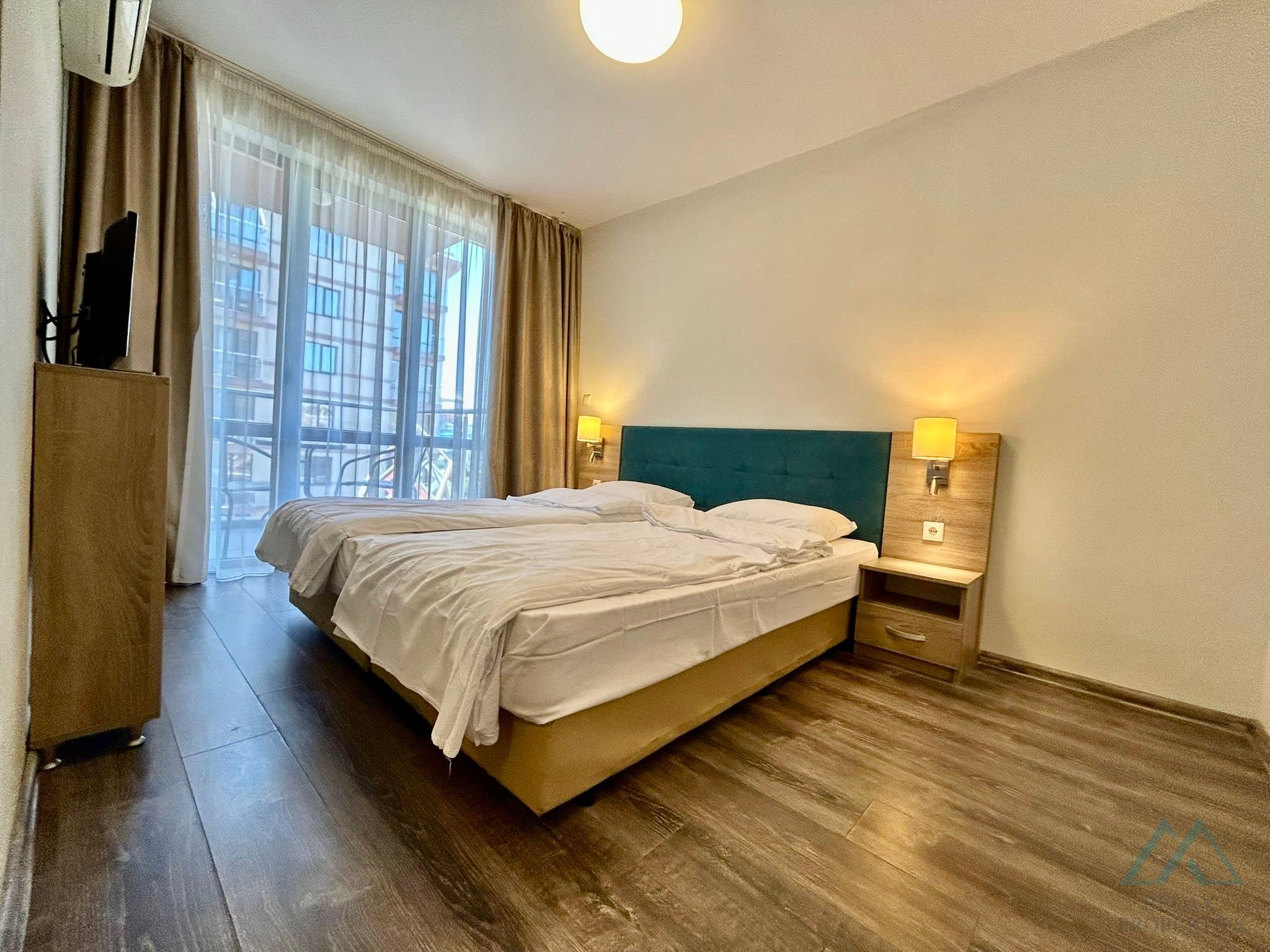 Skvělá cena! Apartmán s výhledem na bazén v Tarsis Club & SPA, Slunečné pobřeží - foto 5