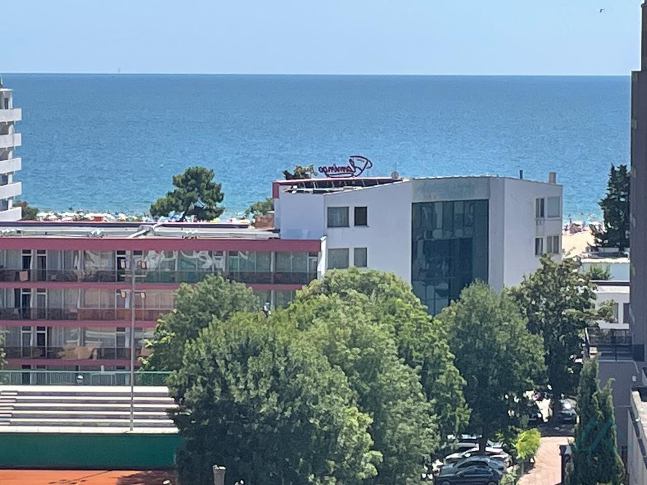apartmán 2+kk s výhledem na moře, 200 m od pláže - Slunečné pobřeží - foto 3
