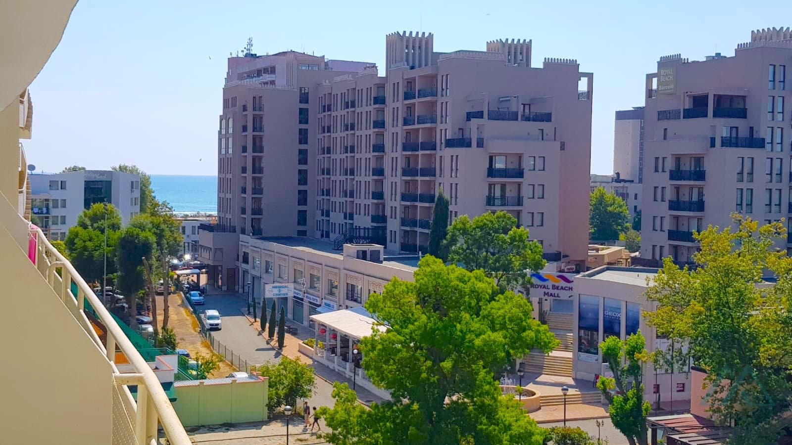 Apartmán s výhledem na moře a bazén, 200 m od pláže - Slunečné pobřeží - foto 4