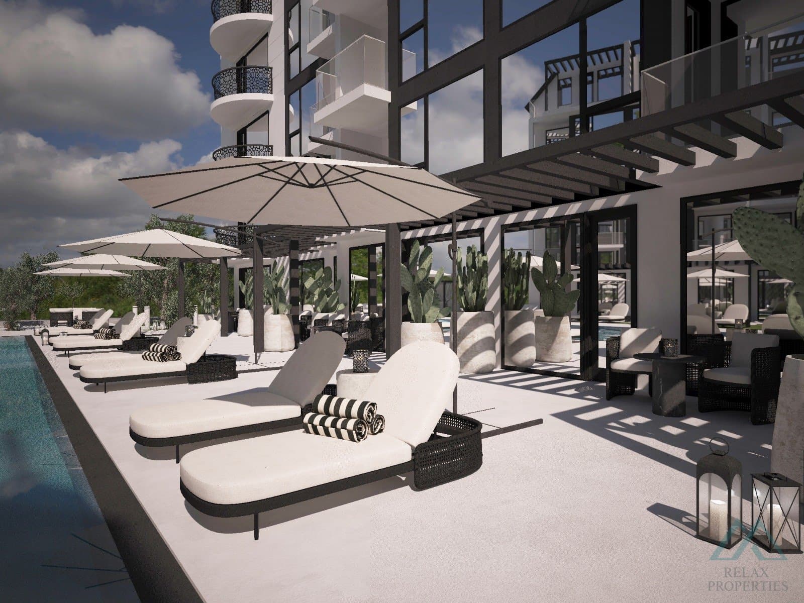 Na splátky! Nové apartmány v luxusním projektu J'Adore Blanc, 400 m od moře, Slunečné pobřeží - foto 15