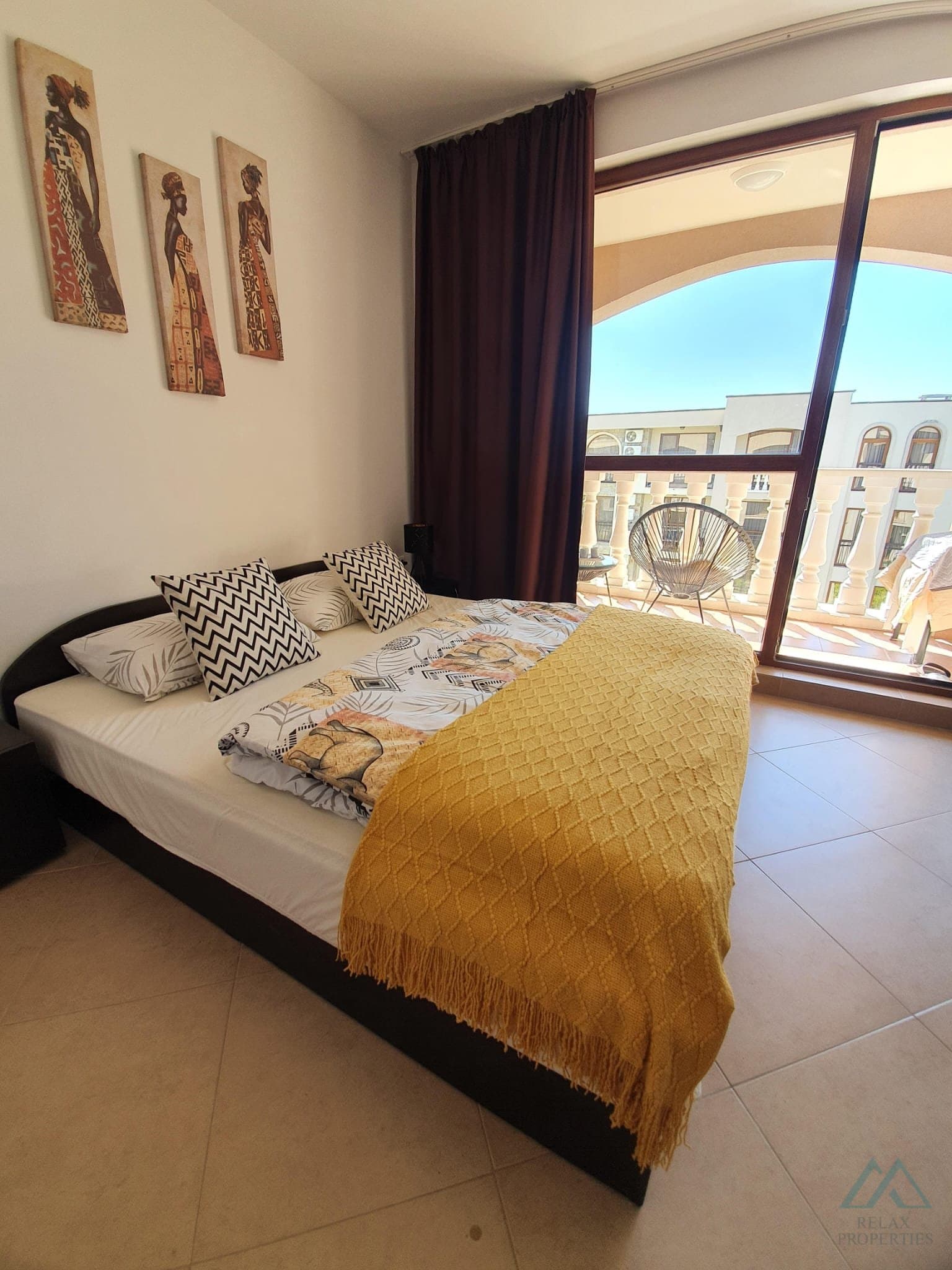 Apartmán v rodinném komplexu Cascadas Family Resort, 500 m od moře, Slunečné pobřeží - foto 3