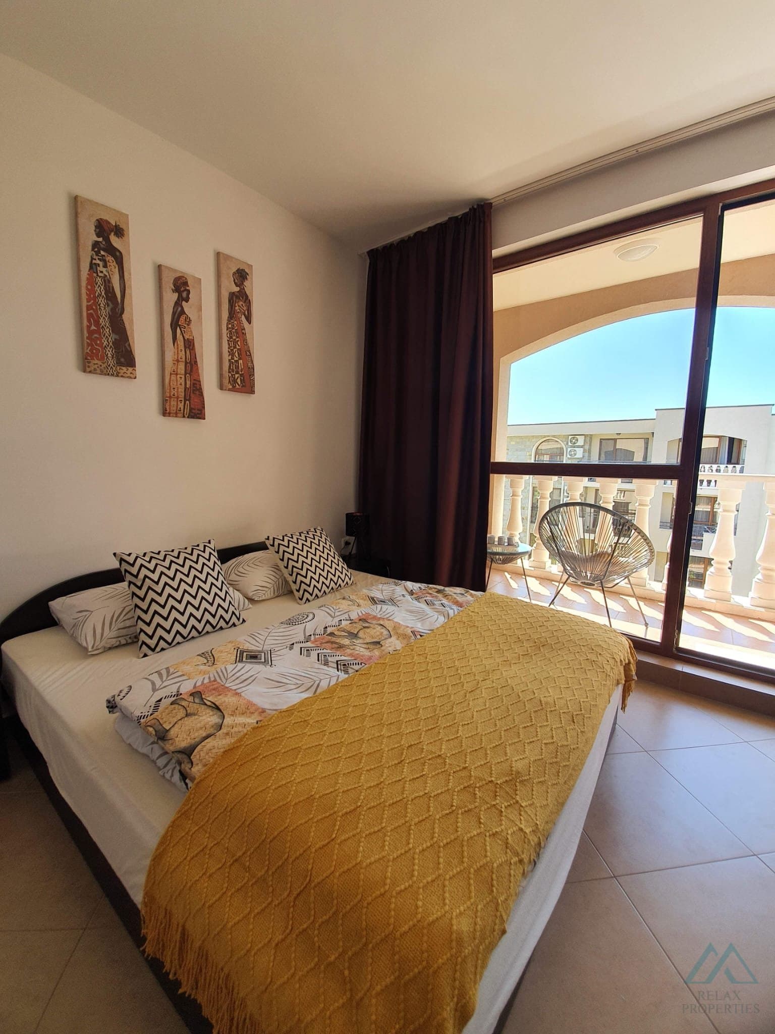 Apartmán v rodinném komplexu Cascadas Family Resort, 500 m od moře, Slunečné pobřeží - foto 4