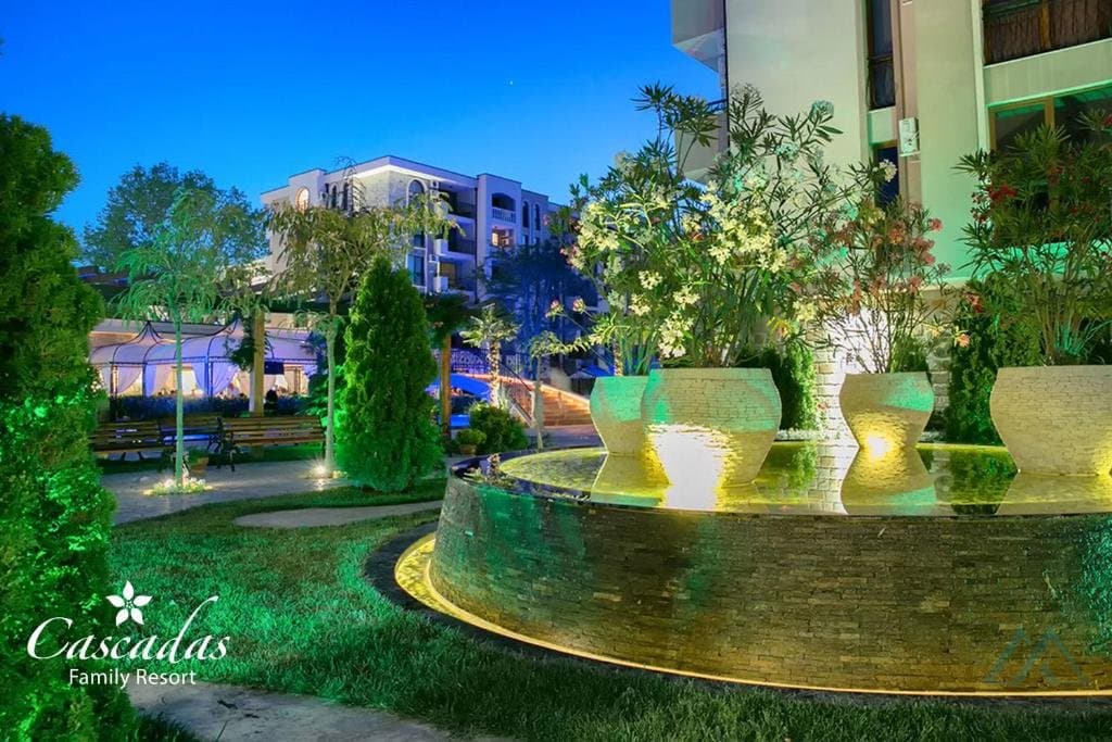 Apartmán v rodinném komplexu Cascadas Family Resort, 500 m od moře, Slunečné pobřeží - foto 17