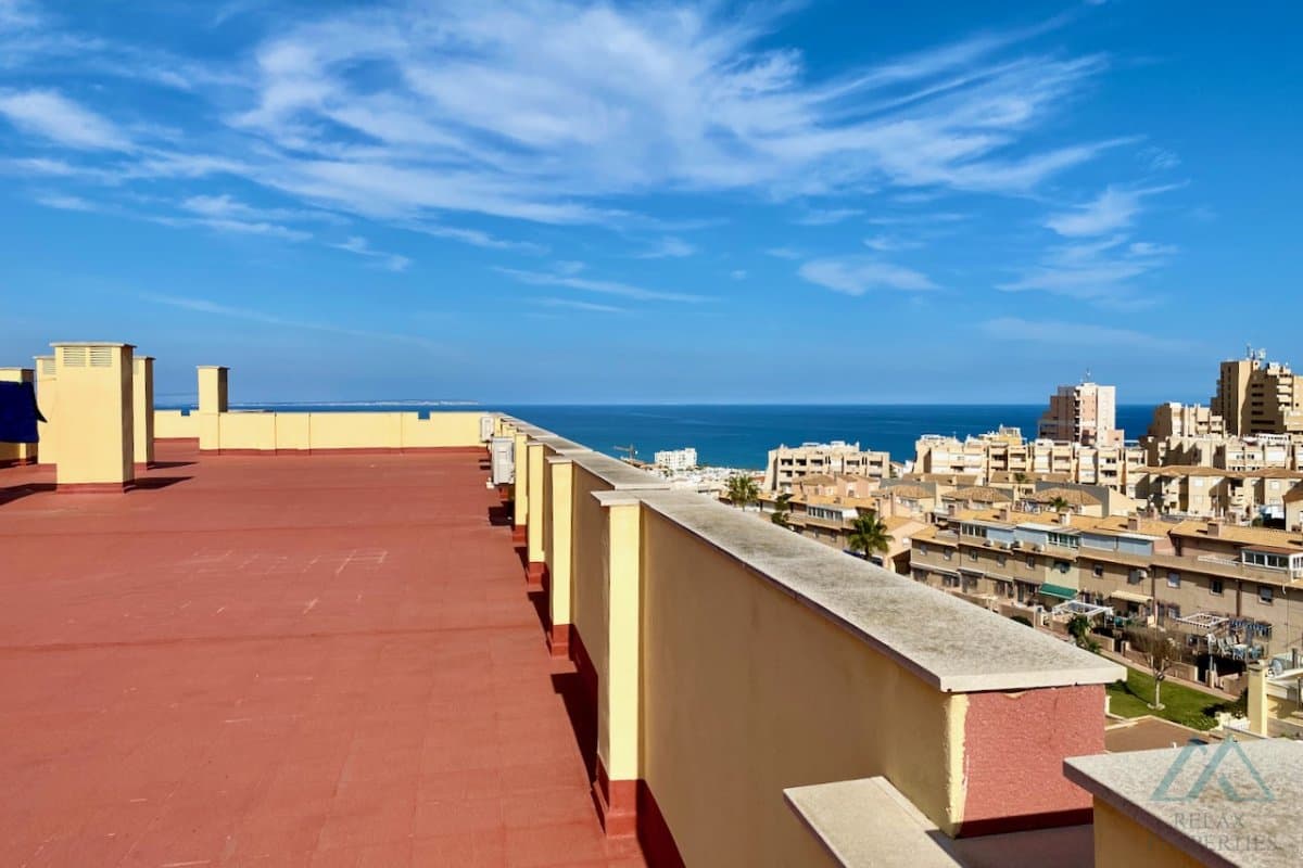 Apartmán se zasklenou terasou a výhledem na moře v komplexu Torresol, La Mata, Španělsko - foto 16