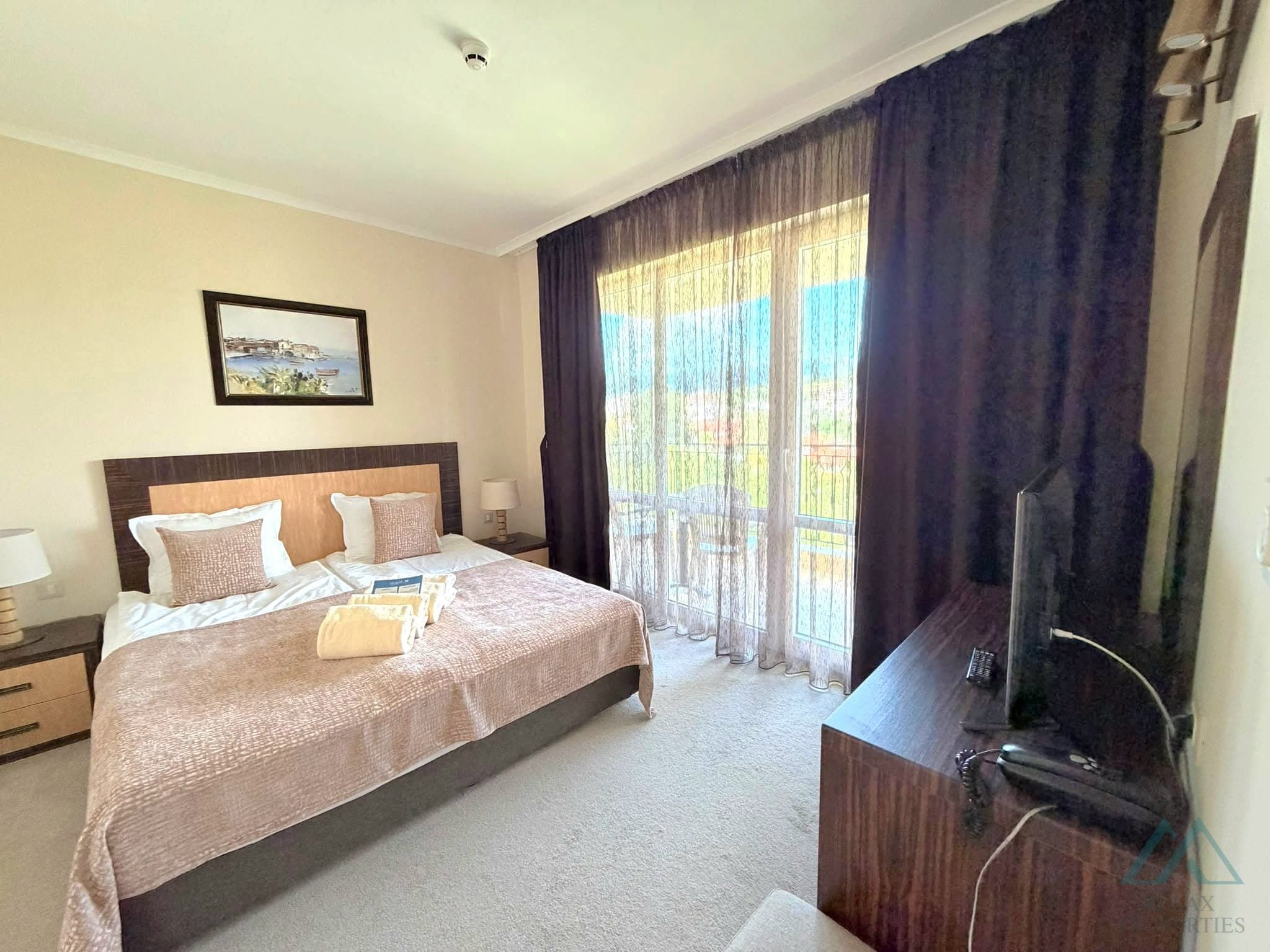 Skvělá cena! 2+kk apartmán v první linii u moře, luxusní DIT Majestic Beach Resort, Slunečné pobřeží - foto 4