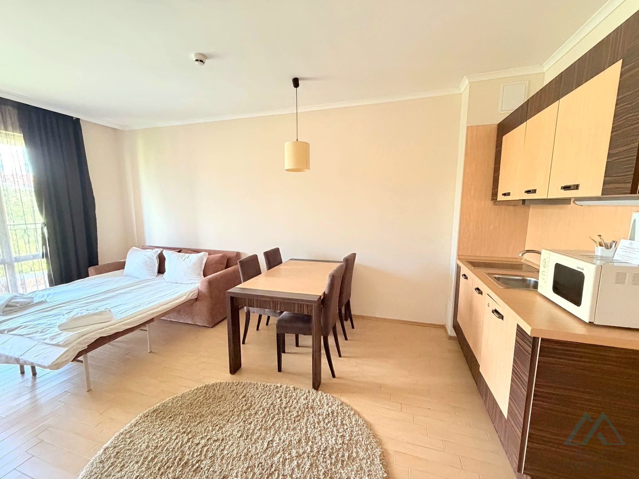 Skvělá cena! 2+kk apartmán v první linii u moře, luxusní DIT Majestic Beach Resort, Slunečné pobřeží - foto 9
