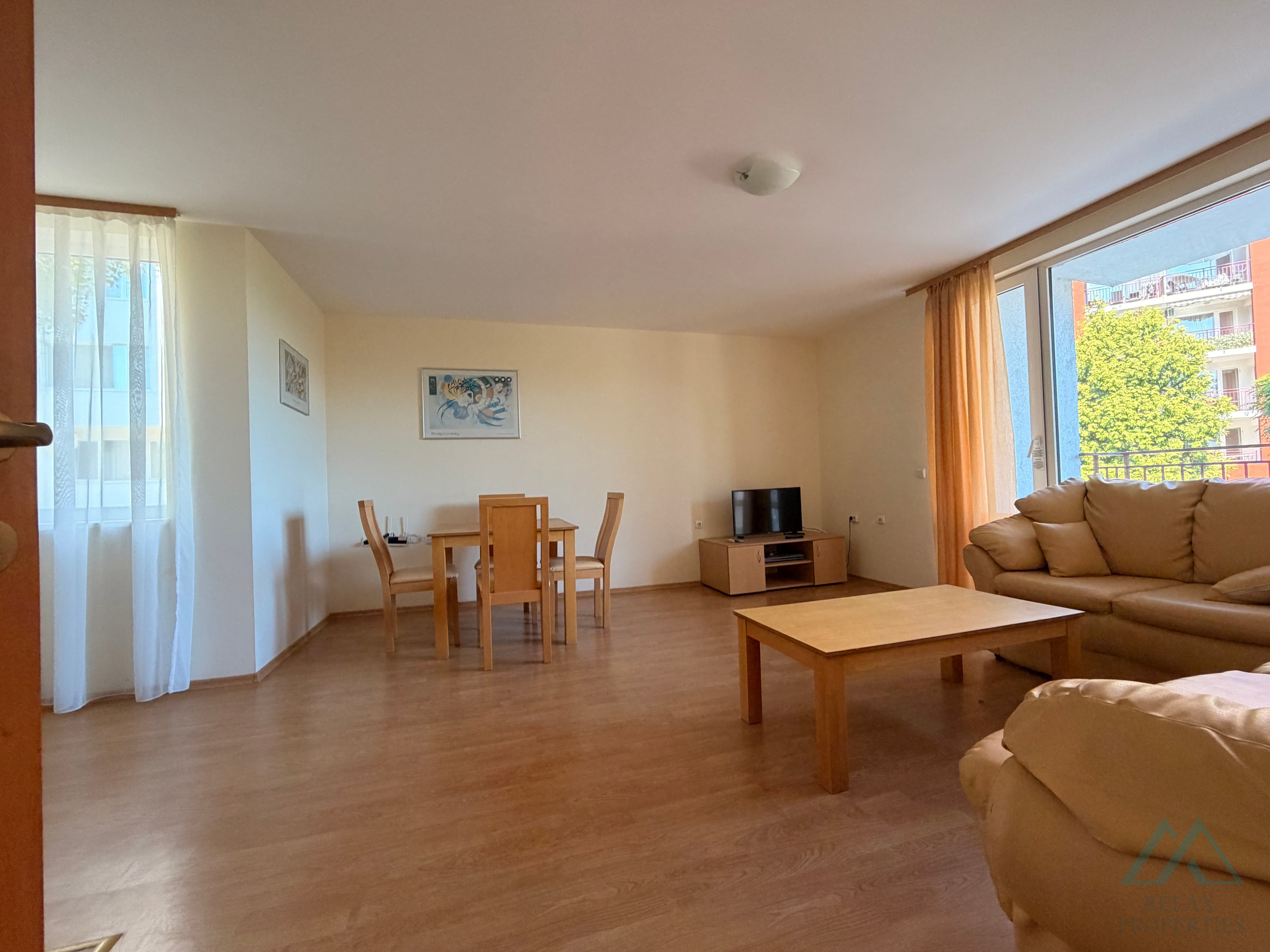 2+kk apartmán s nádherným výhledem na moře v komplexu Marina View Fort, 50 m od moře, Sveti Vlas, Bulharsko - foto 11