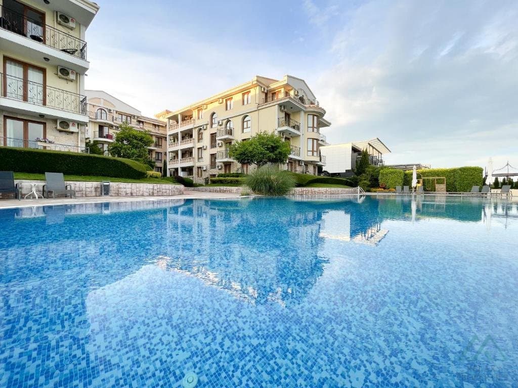 Krásný studiový apartmán v první linii u moře, luxusní komplex Royal Bay, Sveti Vlas, Bulharsko - foto 5