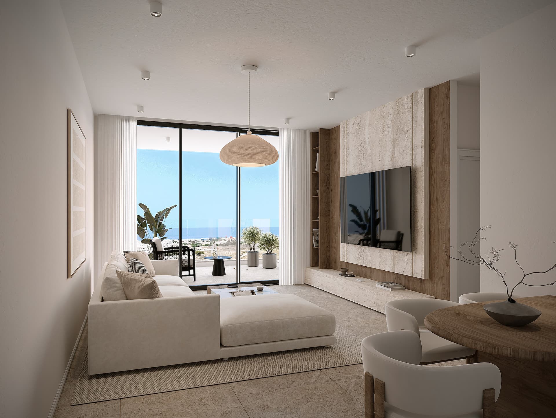 Moderní 2-pokojový apartmán v Paralimni s bazénem – Cena bez DPH - foto 4