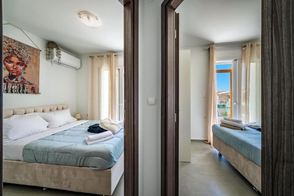 Moderní dvoupodlažní vila s vlastním bazénem, Panormos, Kréta – pouze 120 m od moře - foto 19