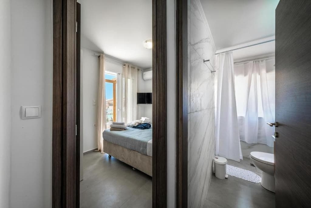 Moderní dvoupodlažní vila s vlastním bazénem, Panormos, Kréta – pouze 120 m od moře - foto 20