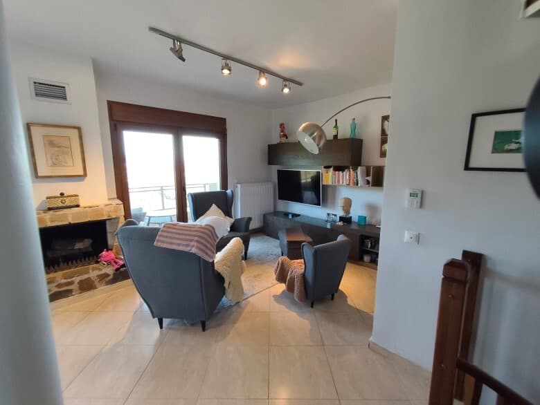 Luxusní mezonet 115 m² s panoramatickým výhledem na moře, Metagkitsi – Sithonia, Chalkidiki - foto 5
