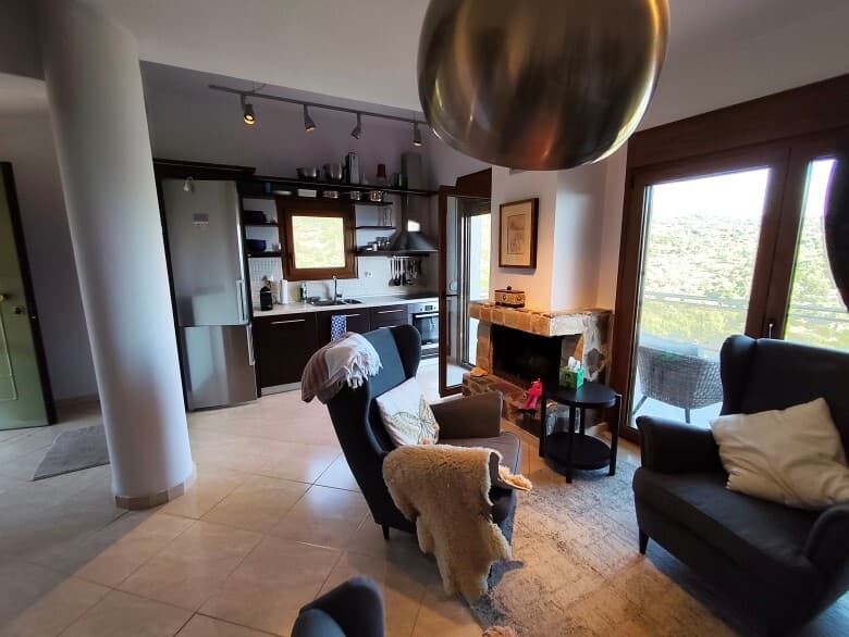 Luxusní mezonet 115 m² s panoramatickým výhledem na moře, Metagkitsi – Sithonia, Chalkidiki - foto 4